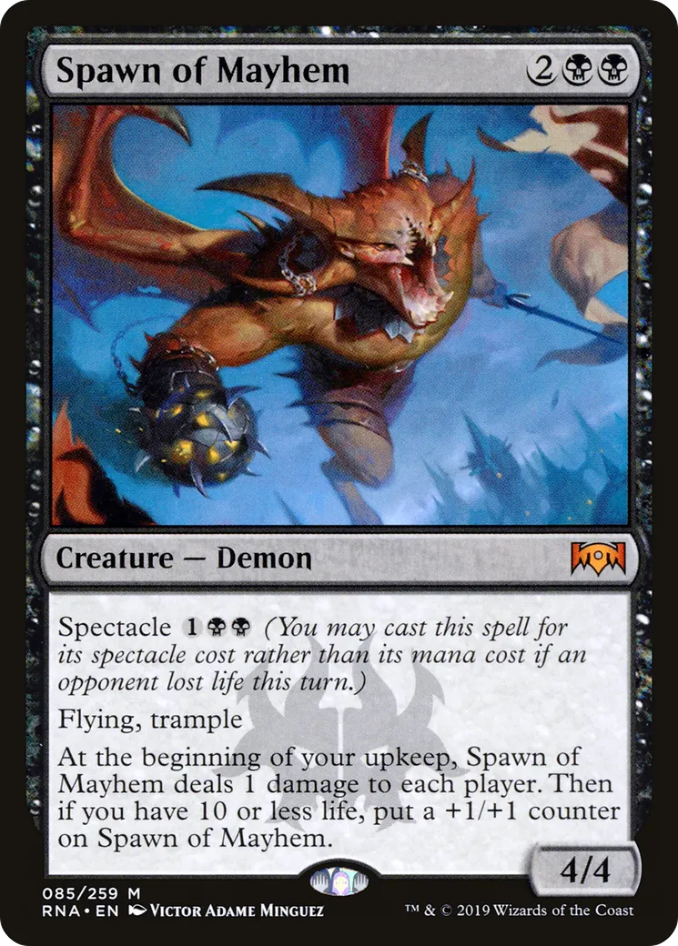 Spawn of Mayhem — Ravnica Allegiance — Magic: The Gathering
