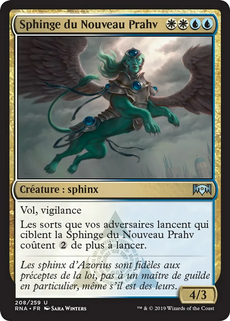 Sphinge du Nouveau Prahv — Ravnica Allegiance — Magic: The Gathering