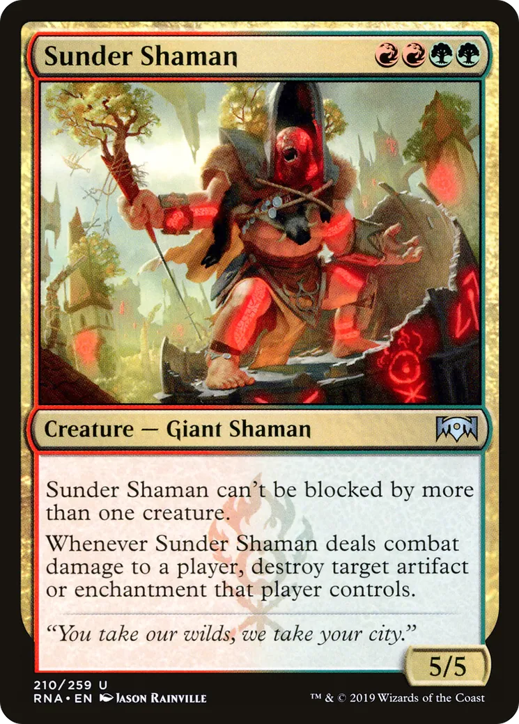 Shamane de scission — Ravnica Allegiance — Magic: The Gathering