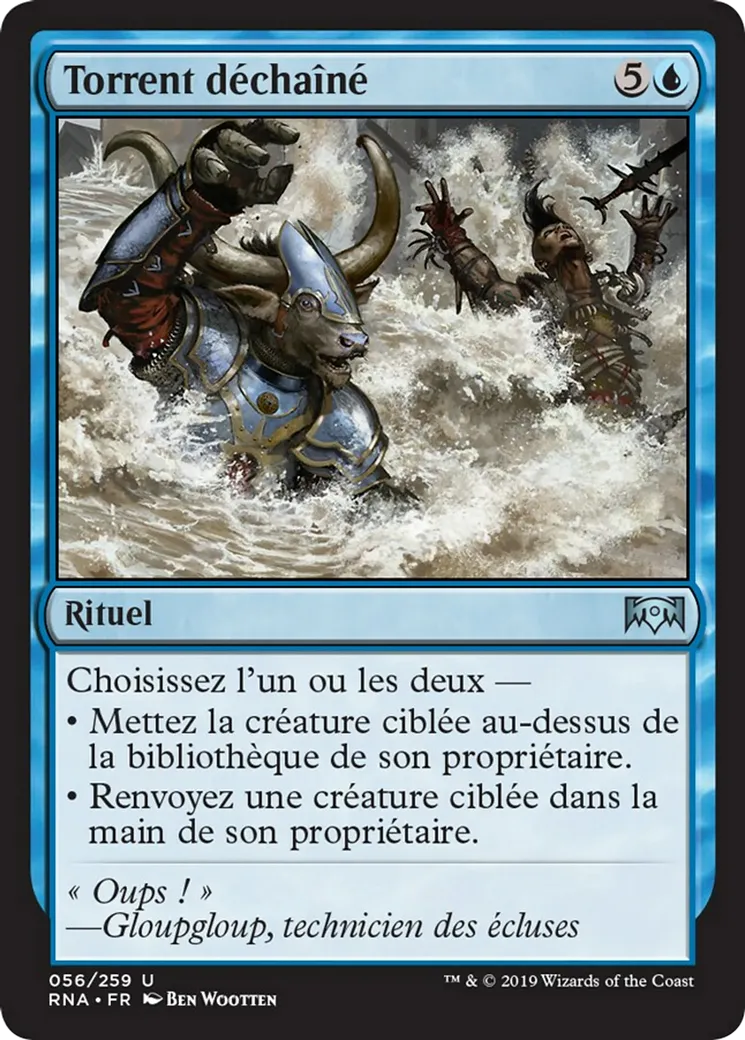 Torrent déchaîné — Ravnica Allegiance — Magic: The Gathering