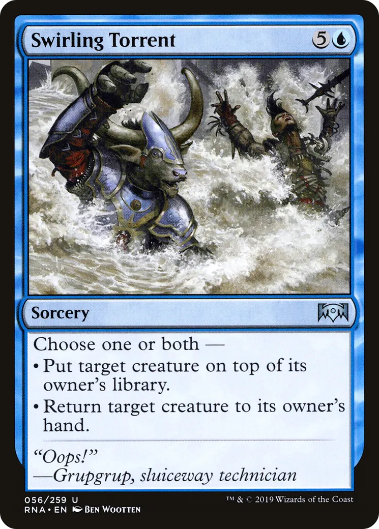 Torrent déchaîné — Ravnica Allegiance — Magic: The Gathering