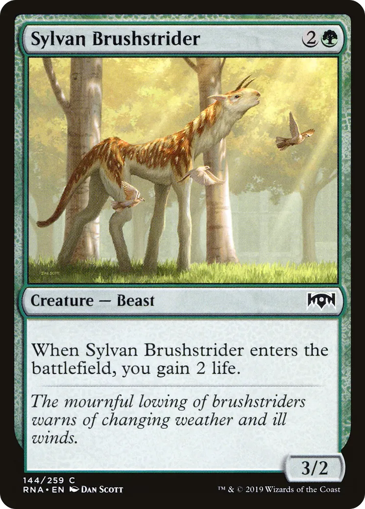 Enjambeur de broussailles sylvestre — Ravnica Allegiance — Magic: The Gathering