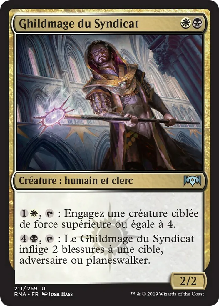 Ghildmage du Syndicat — Ravnica Allegiance — Magic: The Gathering
