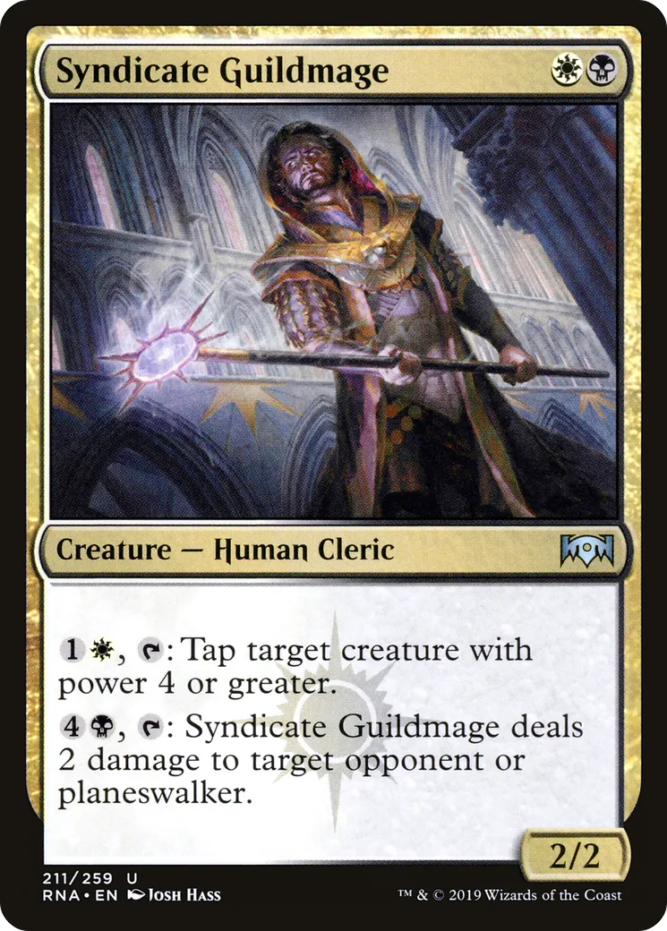 Ghildmage du Syndicat — Ravnica Allegiance — Magic: The Gathering