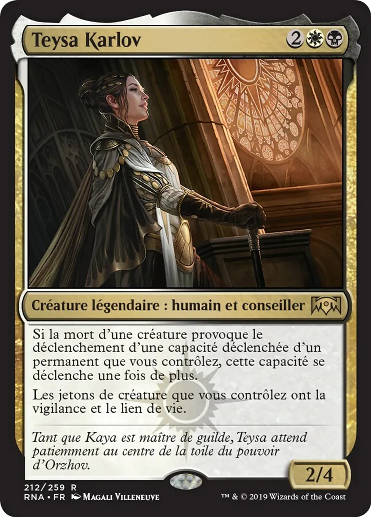 Teysa Karlov — Ravnica Allegiance — Magic: The Gathering