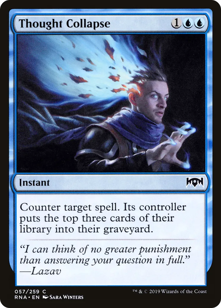 Thought Collapse — Ravnica Allegiance — Magic: The Gathering