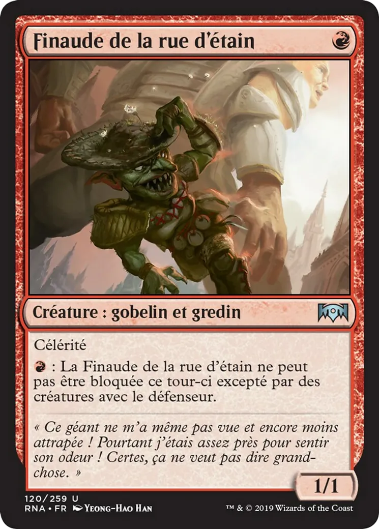 Finaude de la rue d'étain — Ravnica Allegiance — Magic: The Gathering