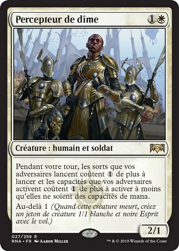 Percepteur de dîme — Ravnica Allegiance — Magic: The Gathering