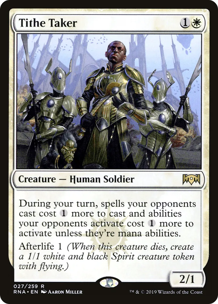 Tithe Taker — Ravnica Allegiance — Magic: The Gathering