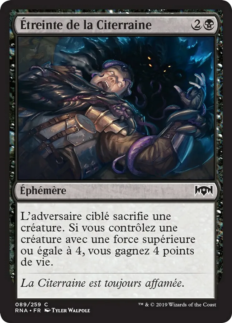 Étreinte de la Citerraine — Ravnica Allegiance — Magic: The Gathering