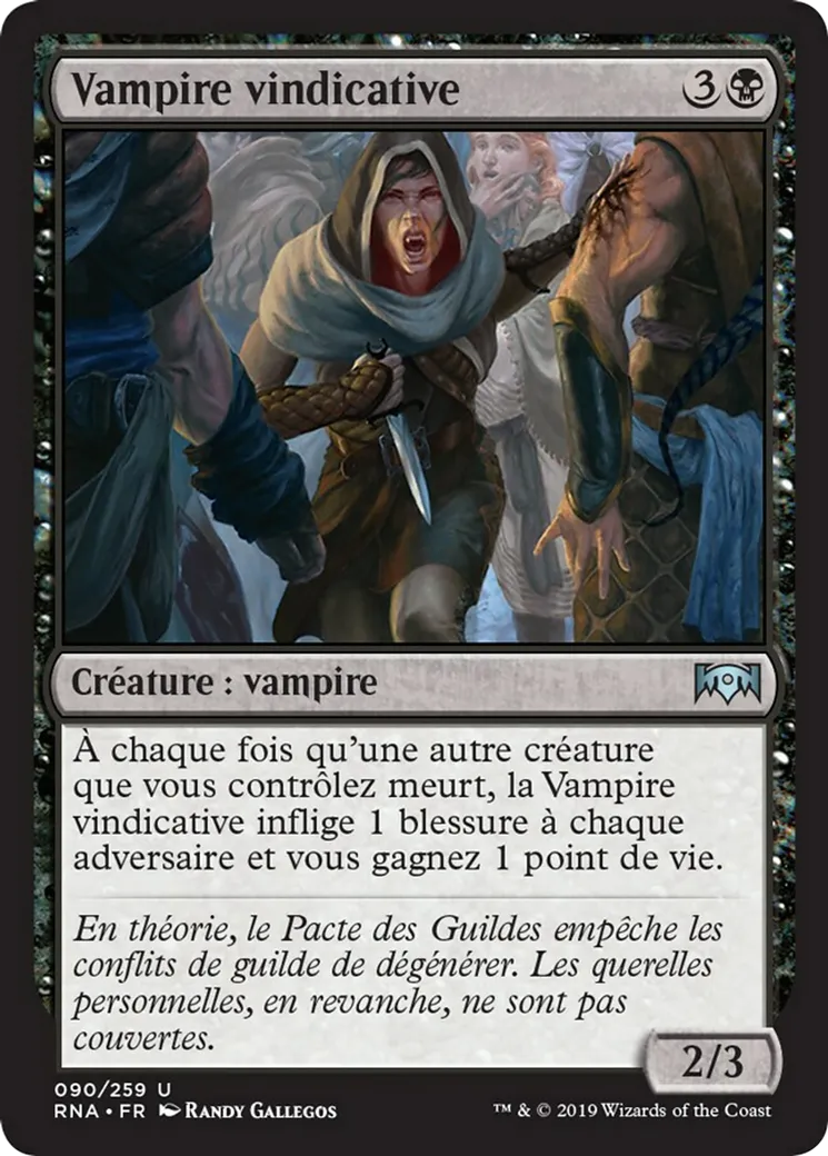 Vampire vindicative — Ravnica Allegiance — Magic: The Gathering