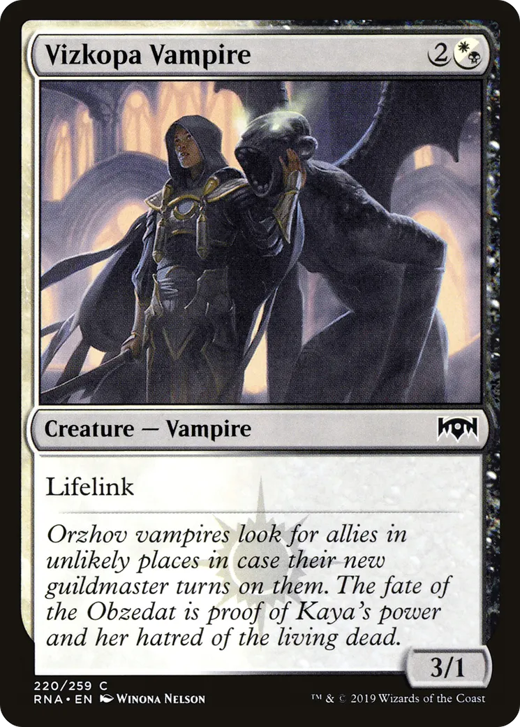 Vampire de Vizkopa — Ravnica Allegiance — Magic: The Gathering