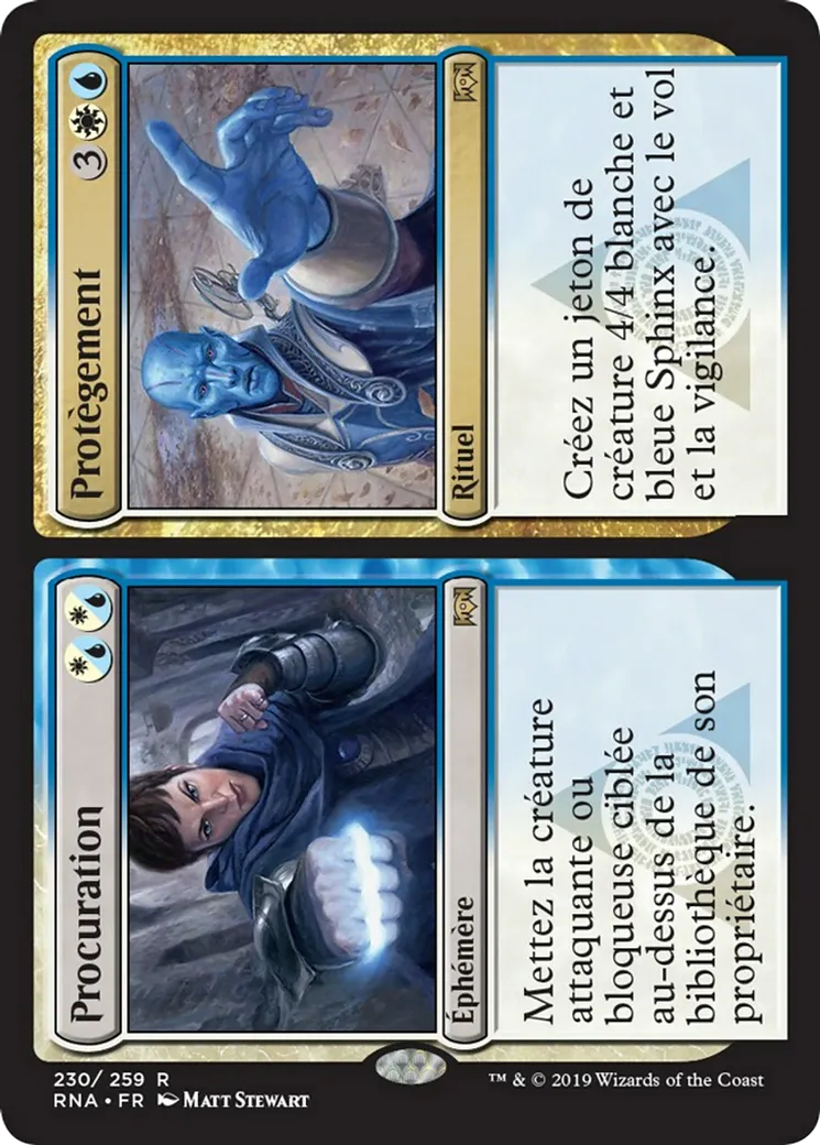 Procuration // Protègement — Ravnica Allegiance — Magic: The Gathering