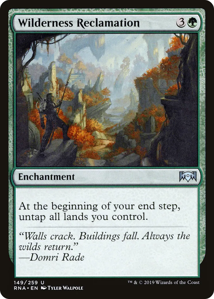 Wilderness Reclamation — Ravnica Allegiance — Magic: The Gathering