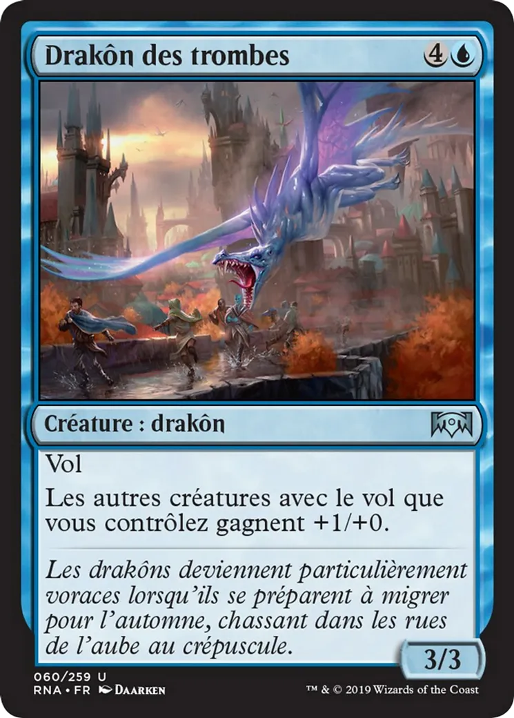 Drakôn des trombes — Ravnica Allegiance — Magic: The Gathering