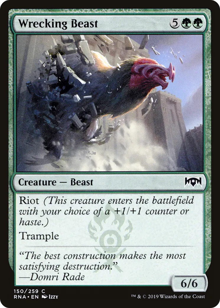 Bête ravageuse — Ravnica Allegiance — Magic: The Gathering
