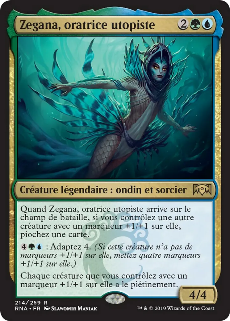 Zegana, oratrice utopiste — Ravnica Allegiance — Magic: The Gathering