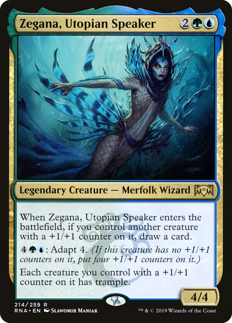 Zegana, oratrice utopiste — Ravnica Allegiance — Magic: The Gathering