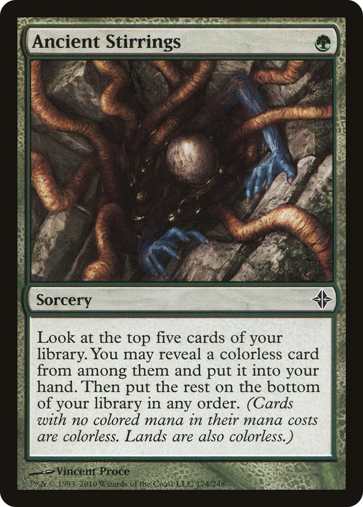 Anciens frémissements — Rise of the Eldrazi — Magic: The Gathering