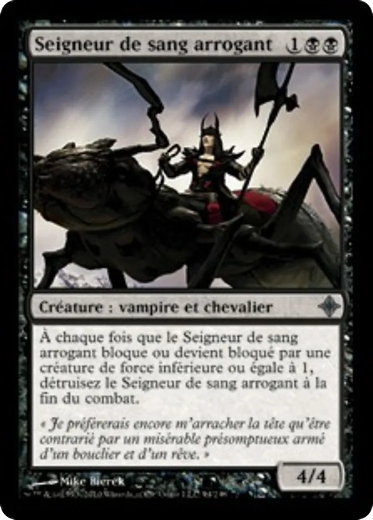 Seigneur de sang arrogant — Rise of the Eldrazi — Magic: The Gathering