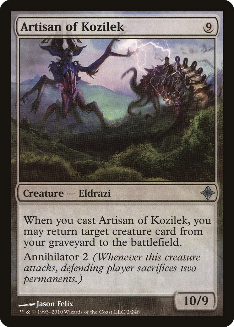Artisan of Kozilek — Rise of the Eldrazi — Magic: The Gathering