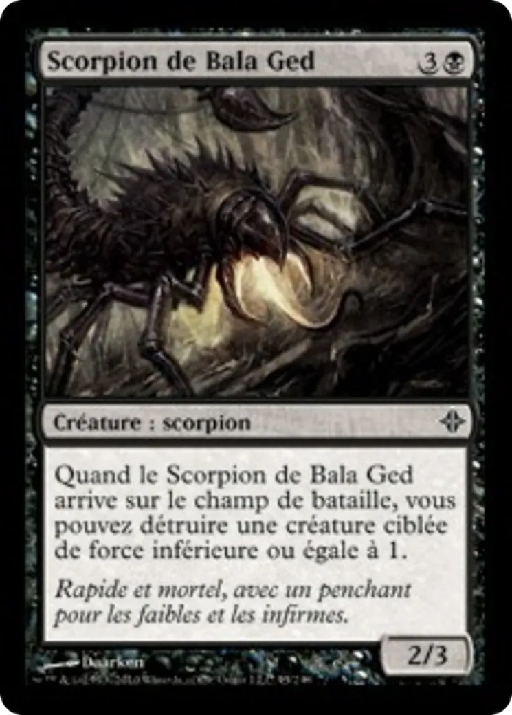 Scorpion de Bala Ged — Rise of the Eldrazi — Magic: The Gathering