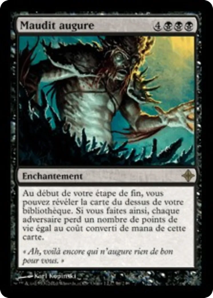 Maudit augure — Rise of the Eldrazi — Magic: The Gathering