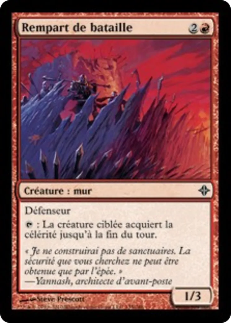 Rempart de bataille — Rise of the Eldrazi — Magic: The Gathering