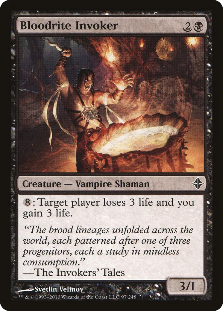 Bloodrite Invoker — Rise of the Eldrazi — Magic: The Gathering