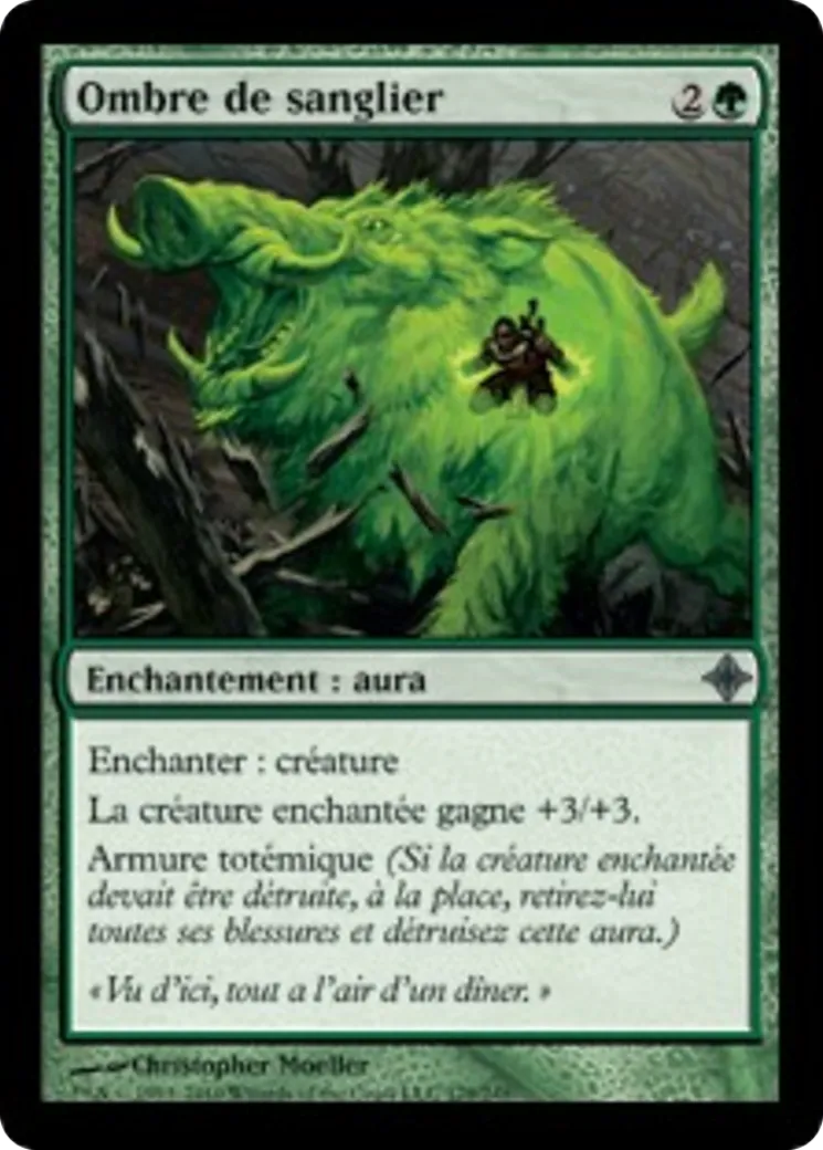 Ombre de sanglier — Rise of the Eldrazi — Magic: The Gathering