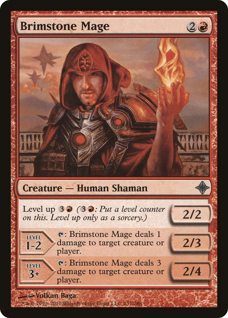 Mage sulfureux — Rise of the Eldrazi — Magic: The Gathering
