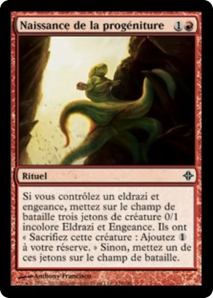 Naissance de la progéniture — Rise of the Eldrazi — Magic: The Gathering
