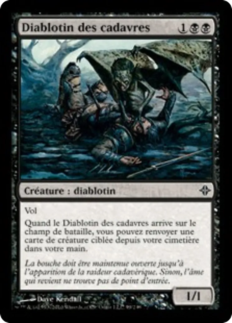 Diablotin des cadavres — Rise of the Eldrazi — Magic: The Gathering
