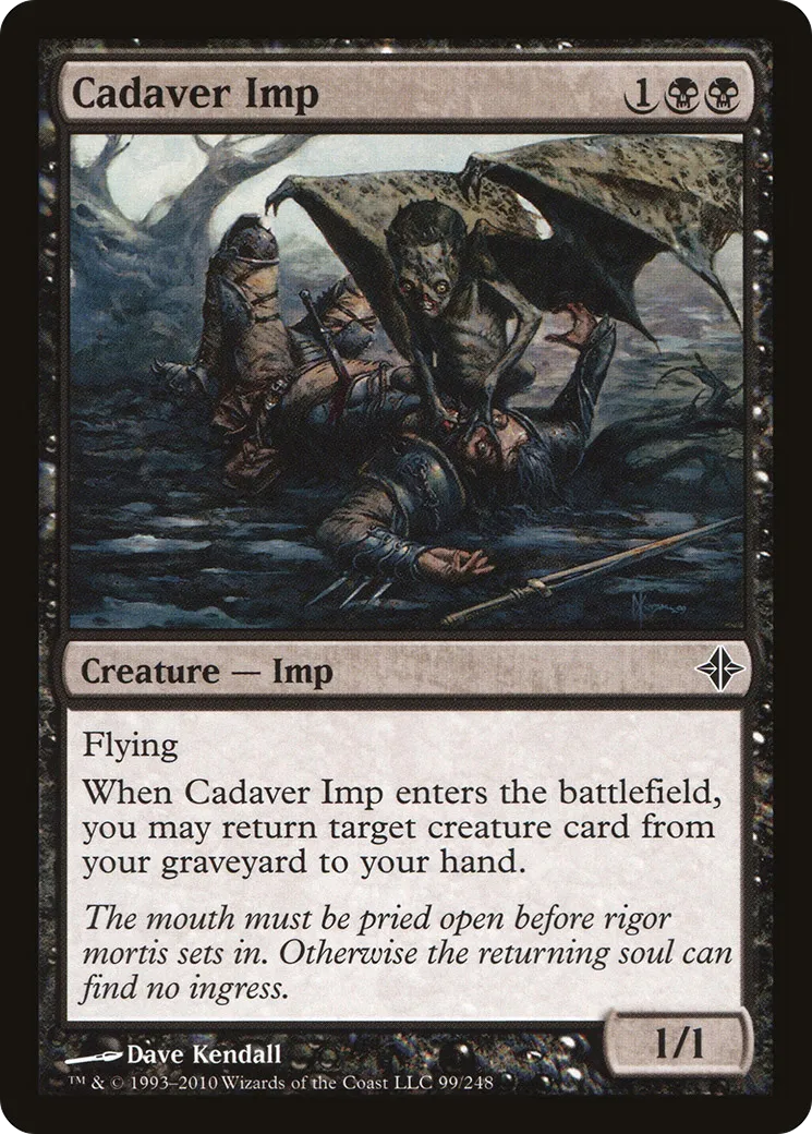 Cadaver Imp — Rise of the Eldrazi — Magic: The Gathering
