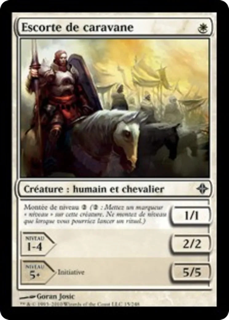 Escorte de caravane — Rise of the Eldrazi — Magic: The Gathering