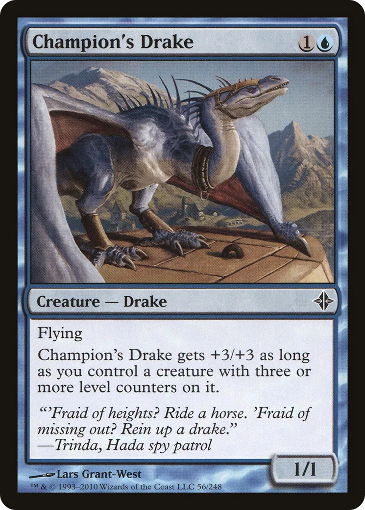 Drakôn de champion — Rise of the Eldrazi — Magic: The Gathering