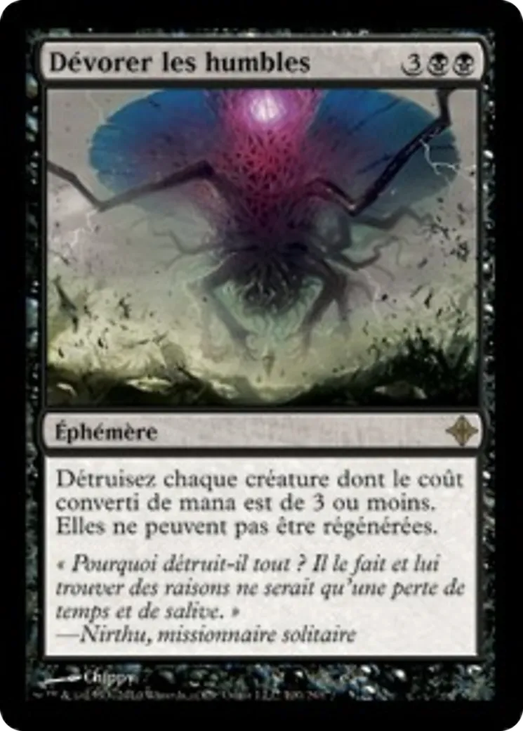 Dévorer les humbles — Rise of the Eldrazi — Magic: The Gathering