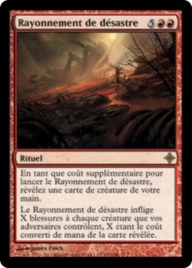 Rayonnement de désastre — Rise of the Eldrazi — Magic: The Gathering