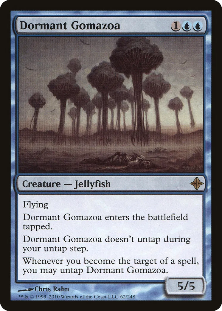 Dormant Gomazoa — Rise of the Eldrazi — Magic: The Gathering