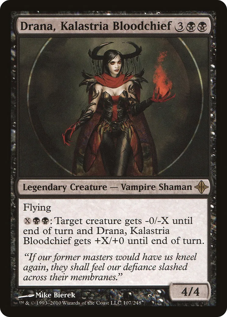 Drana, Kalastria Bloodchief — Rise of the Eldrazi — Magic: The Gathering