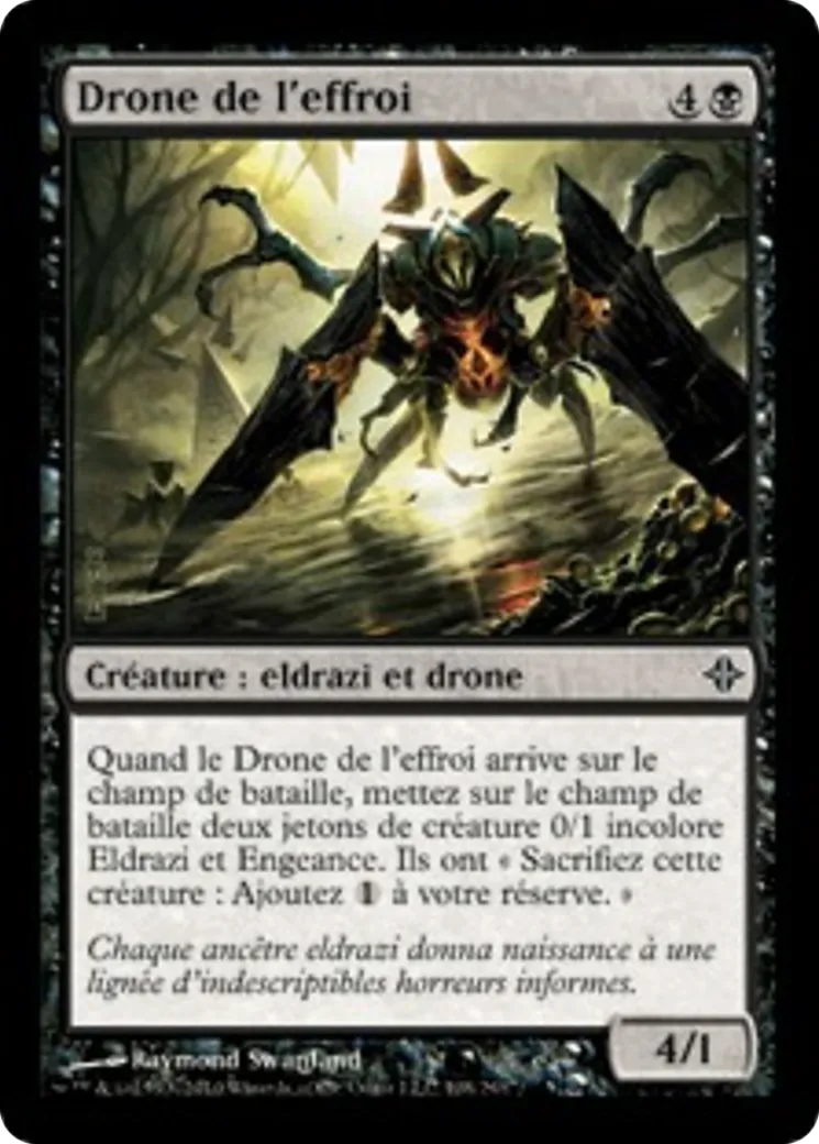 Drone de l'effroi — Rise of the Eldrazi — Magic: The Gathering
