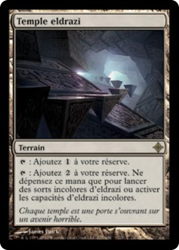 Temple eldrazi — Rise of the Eldrazi — Magic: The Gathering