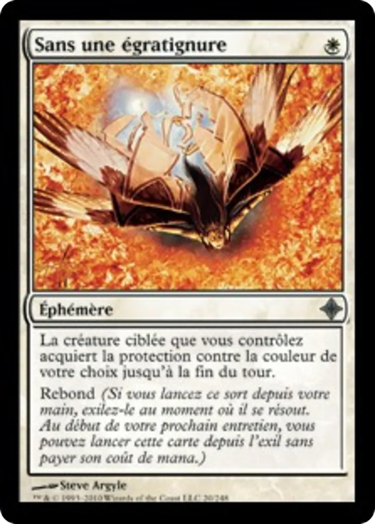 Sans une égratignure — Rise of the Eldrazi — Magic: The Gathering
