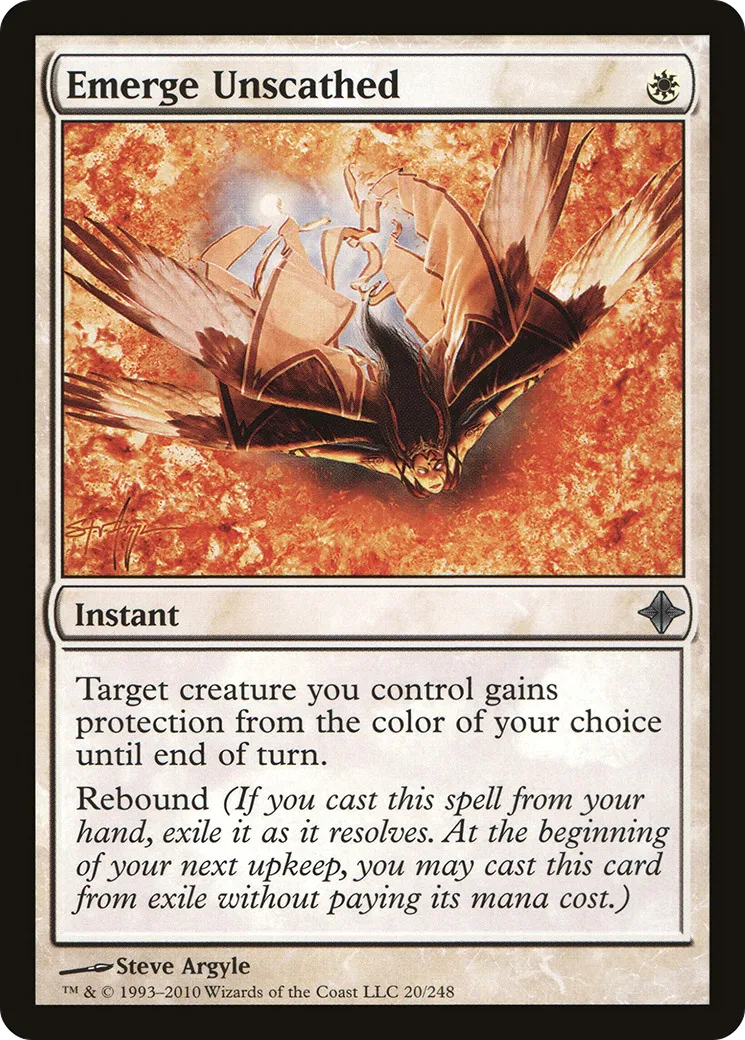 Emerge Unscathed — Rise of the Eldrazi — Magic: The Gathering