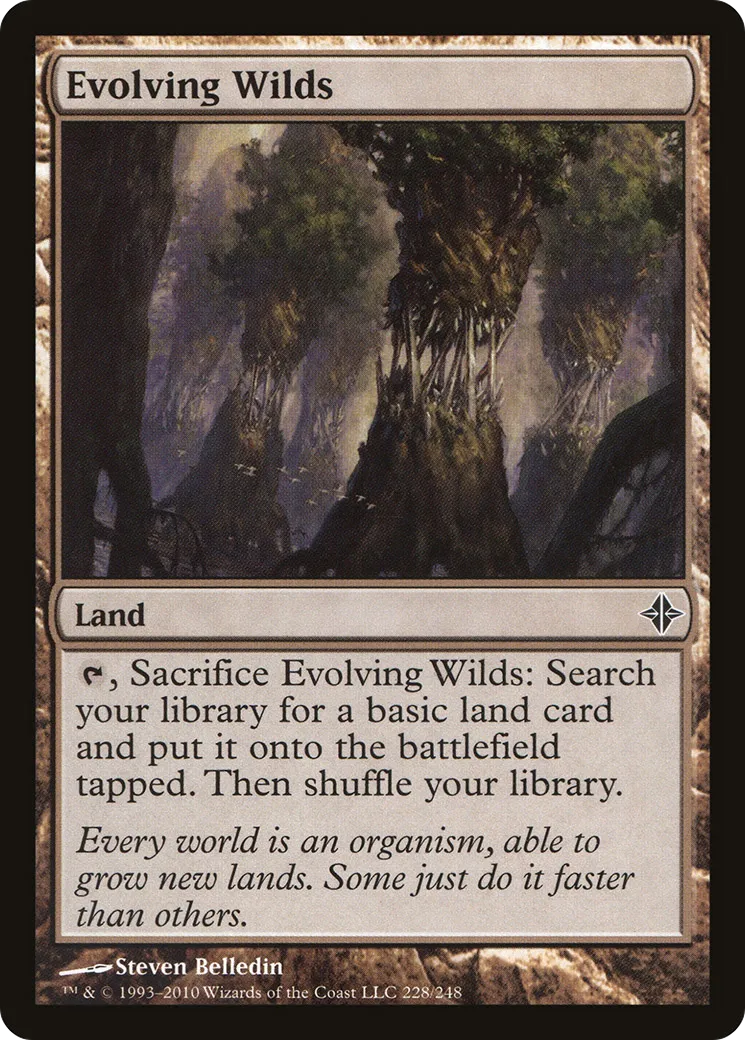 Evolving Wilds — Rise of the Eldrazi — Magic: The Gathering