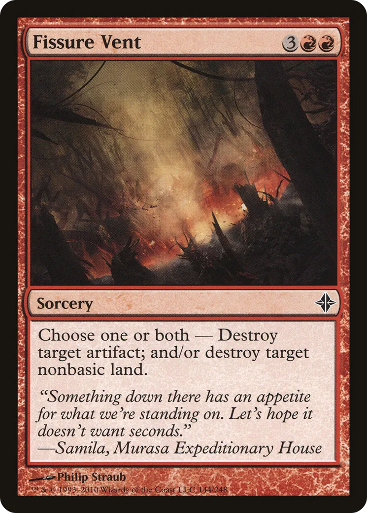Fissure Vent — Rise of the Eldrazi — Magic: The Gathering