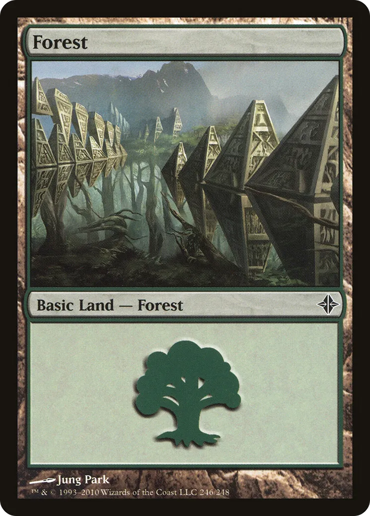 Forest — Rise of the Eldrazi — Magic: The Gathering