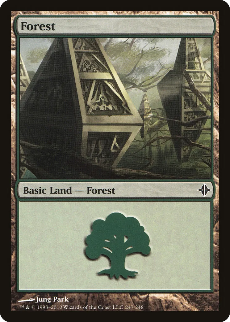 Forêt — Rise of the Eldrazi — Magic: The Gathering