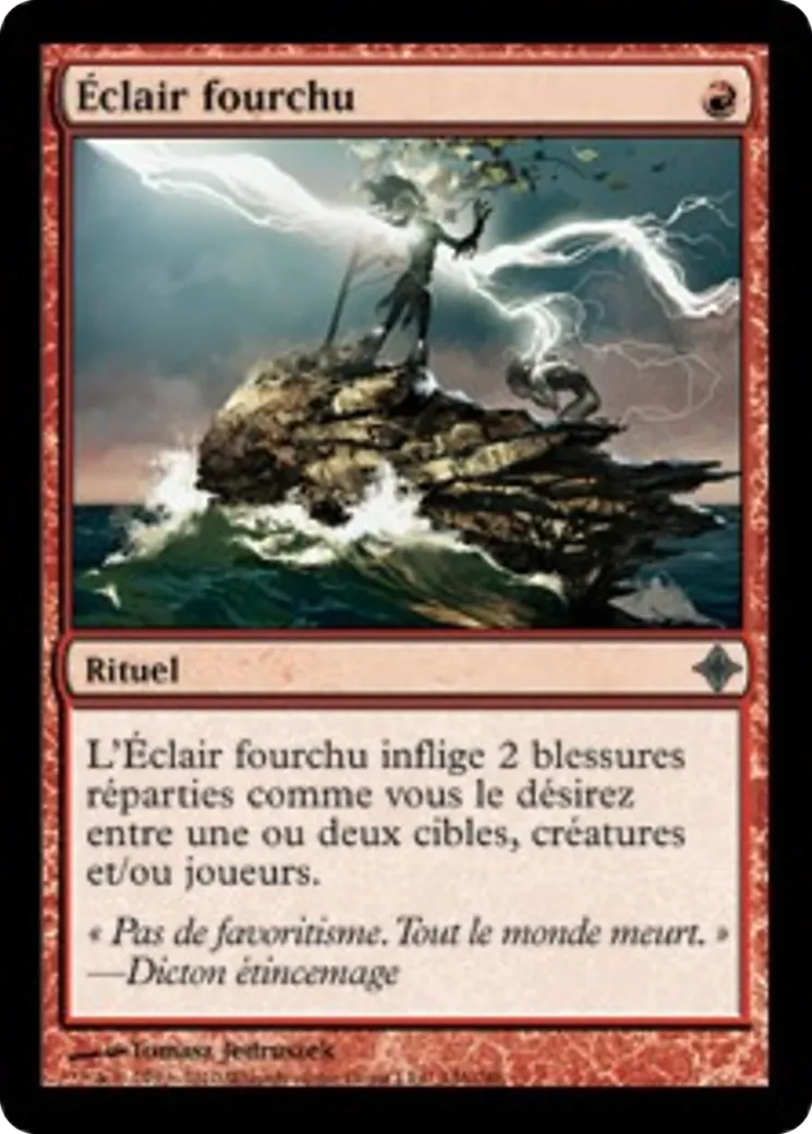 Éclair fourchu — Rise of the Eldrazi — Magic: The Gathering