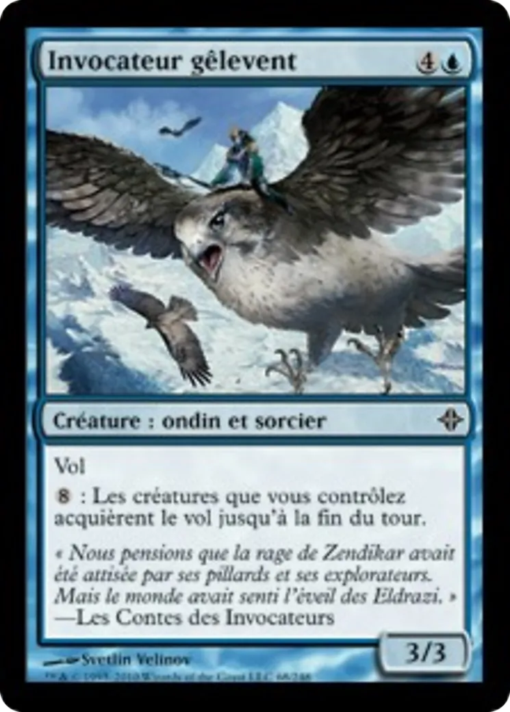 Invocateur gêlevent — Rise of the Eldrazi — Magic: The Gathering
